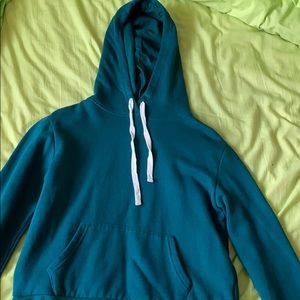 Forever 21 Teal Hoodie